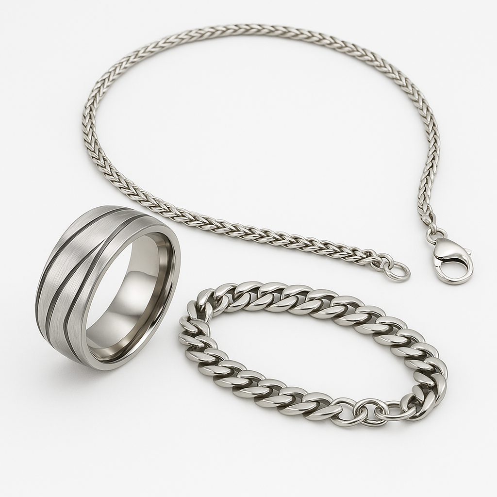 Box Bijoux ( Bague + Chaine + Bracelet )